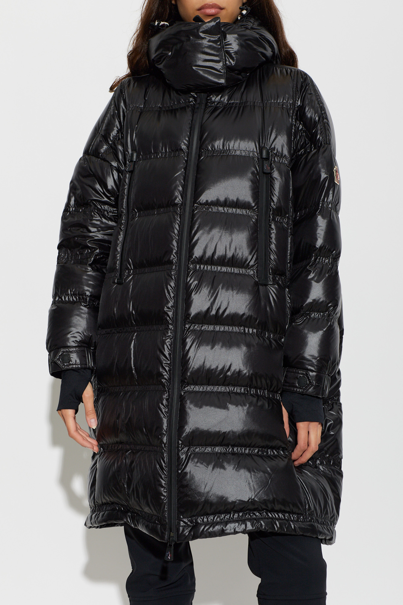 Black MONCLER GRENOBLE APRES-SKI Down Jacket Moncler Grenoble